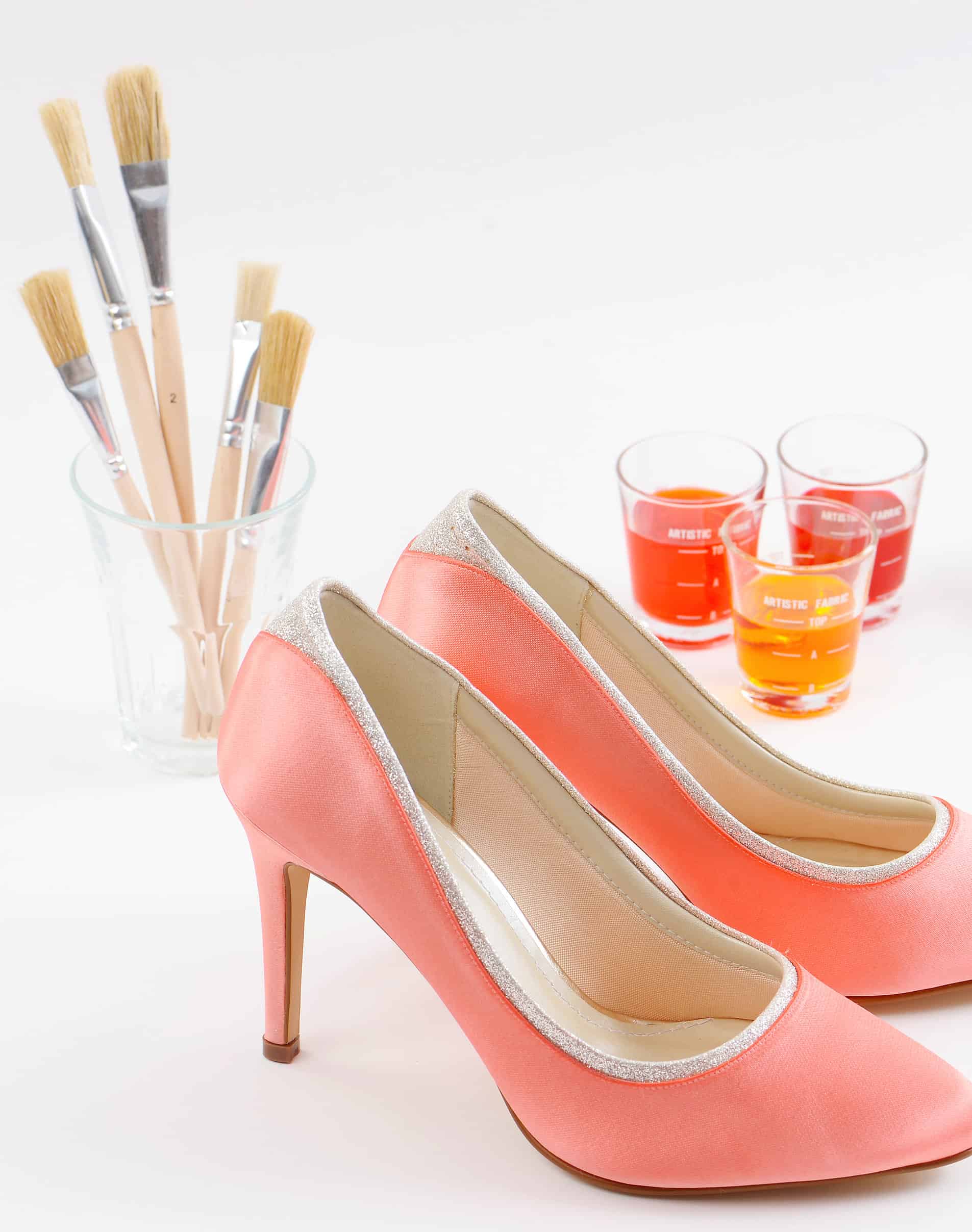 Maak avondeten Onderdrukker vloek Inkleuren Trouwschoenen - Honeymoonshop - Elsa Coloured Shoes
